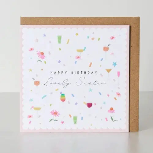 Sister Birthday Card