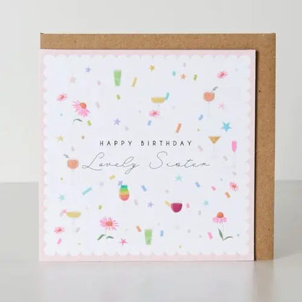 Sister Birthday Card