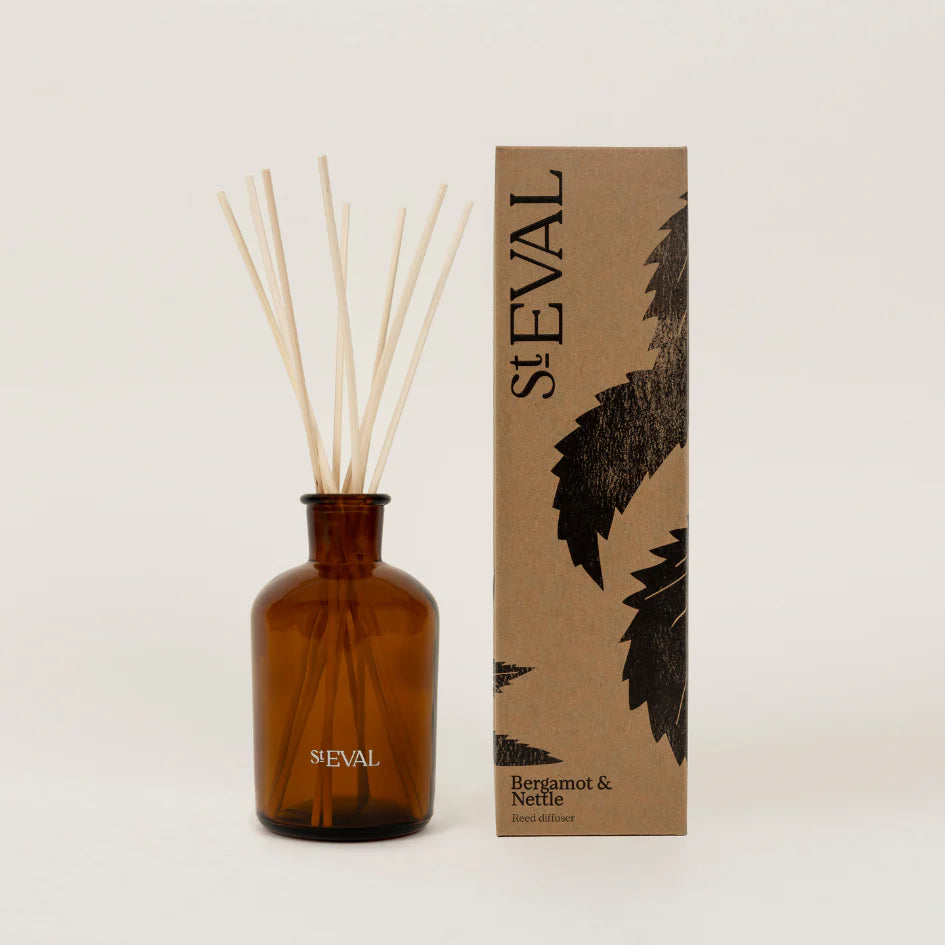 St Eval Bergamot & Nettle Reed Diffuser