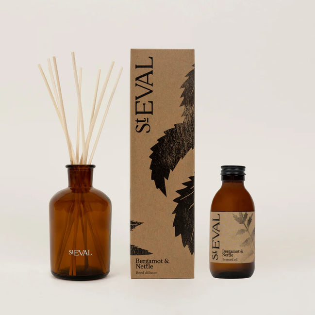 St Eval Bergamot & Nettle Reed Diffuser