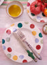 Big Polka Dots 10 1/2 Inch Plate