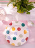 Big Polka Dots 8 1/2' Plate