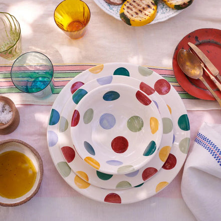 Big Polka Dots Cereal Bowl