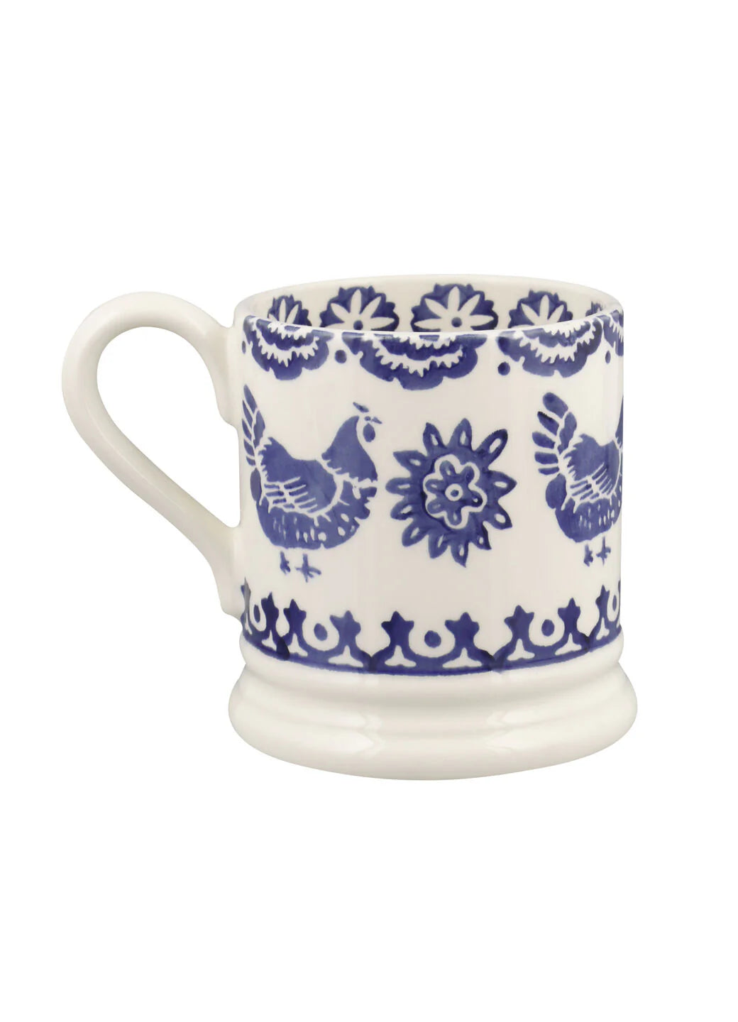 Blue Hen &amp; Border Mum 1/2 Pint Mug