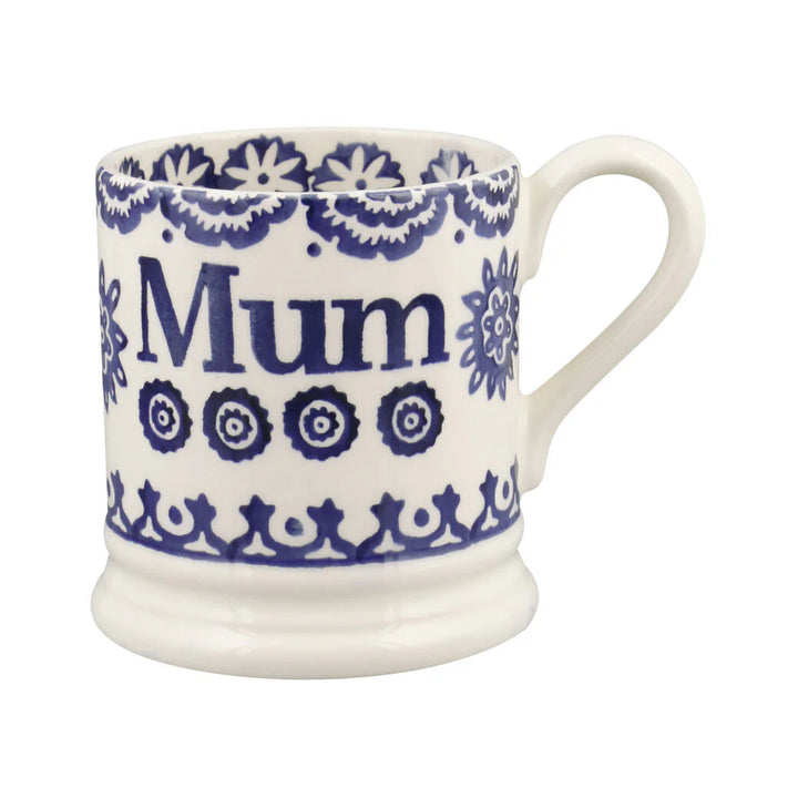 Blue Hen &amp; Border Mum 1/2 Pint Mug