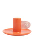 Orange/Pink Candle Holder