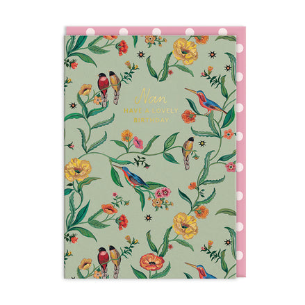 Cath Kidston Nan - Summer Birds Card