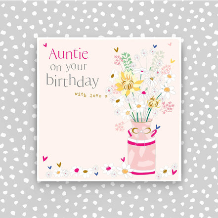 Auntie - Birthday Card