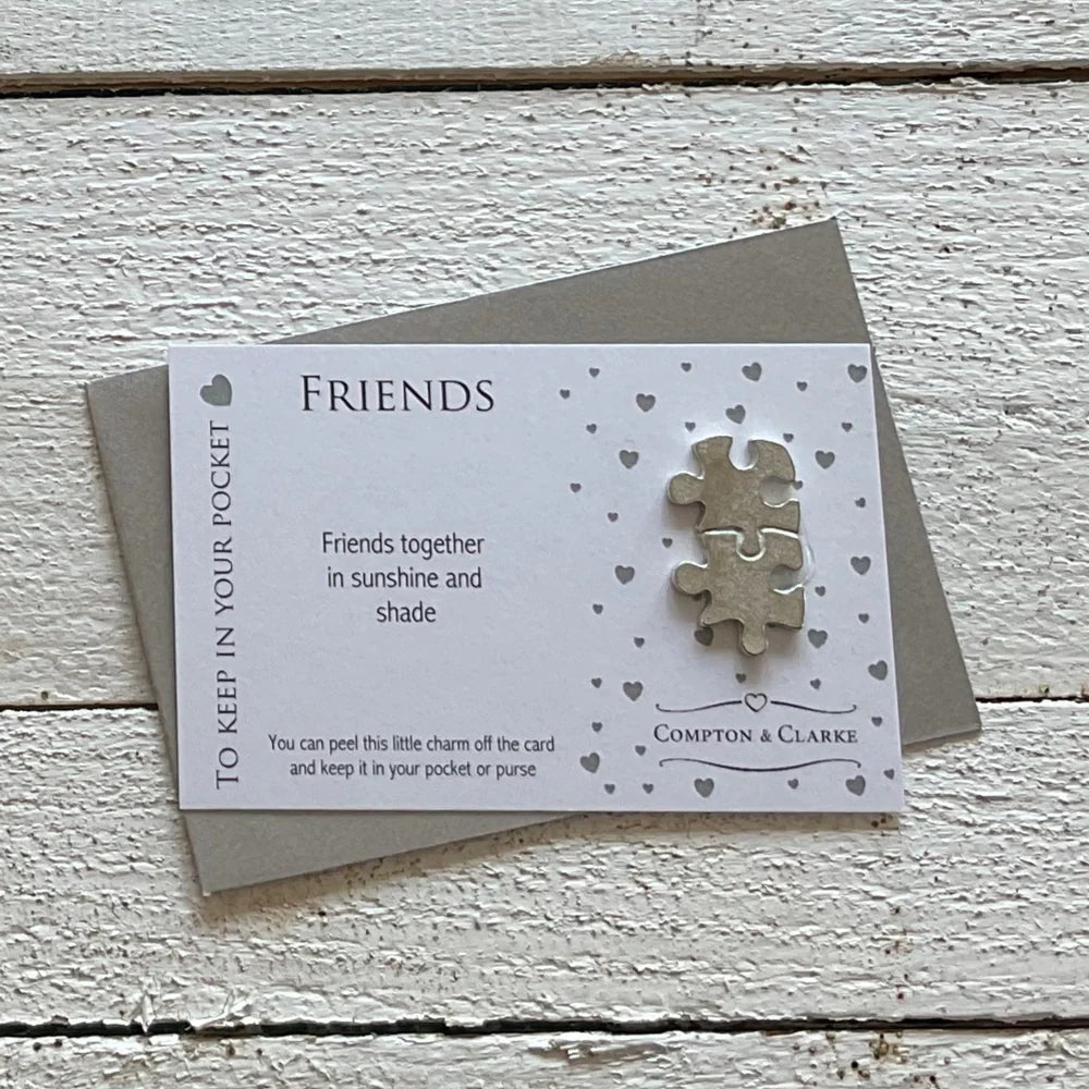 Carded Charm - Friends Jigsaw