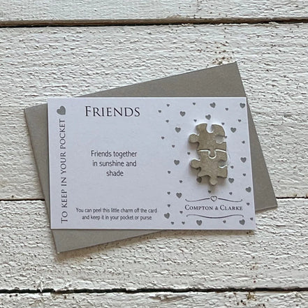 Carded Charm - Friends Jigsaw