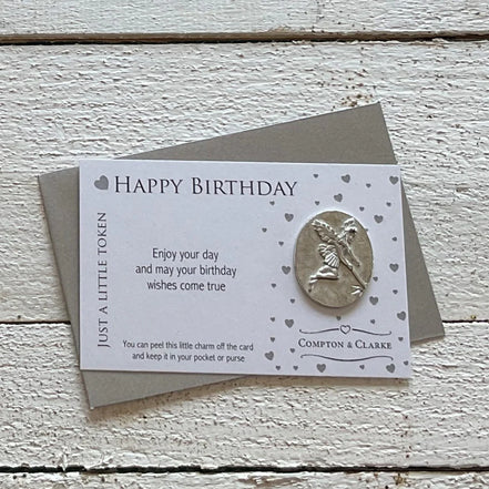 Carded Charm - Happy Birthday