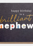 Nephew - Birthday Card