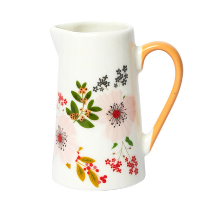White Rose Ceramic Jug (Small)