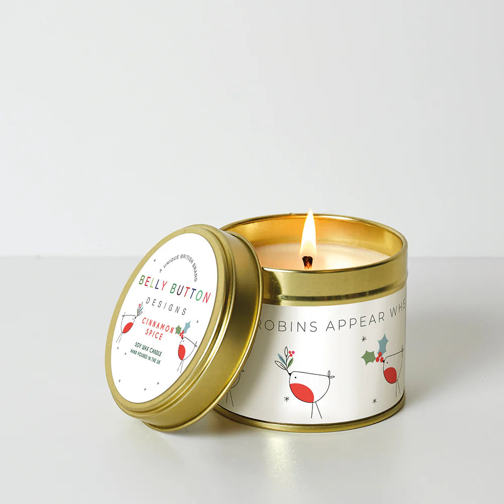 Robins Appear Candle