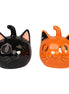 Halloween Ceramic Cats - 15cm