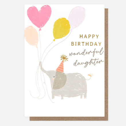 Daughter - Birthday Card