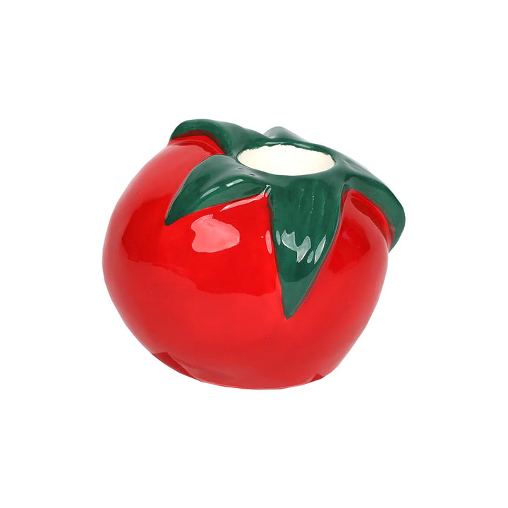 Bon Appetit - Tomato Ceramic Candle Holder
