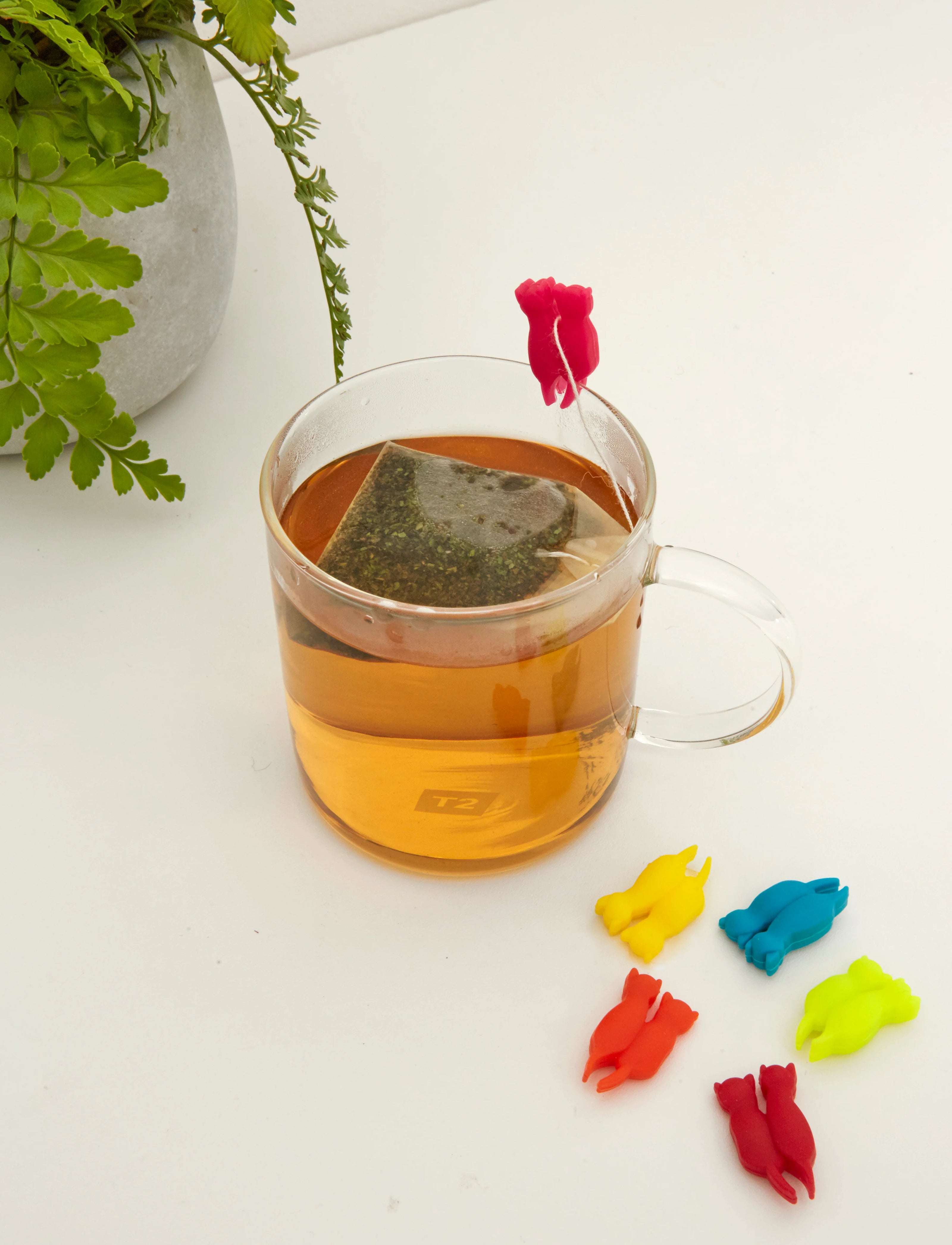 Rainbow Cat Drink Markers - Set of 8