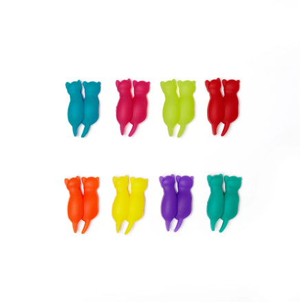 Rainbow Cat Drink Markers - Set of 8