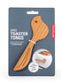 Bird-Shaped Beechwood Toast Tongs