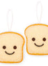 Smiley Toast Dish Scrubbers – Set of 2