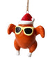 7.5cm Cool Turkey Decoration
