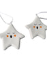 7.6cm Star with Face Tree Decoration