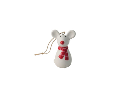 Mouse with Scarf Decoration