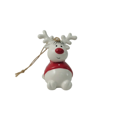 Sitting Reindeer Decoration