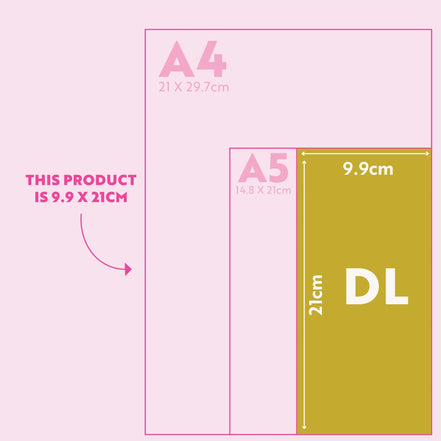 To Do List Pad | Pink & Red