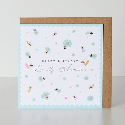 Auntie - Birthday Card