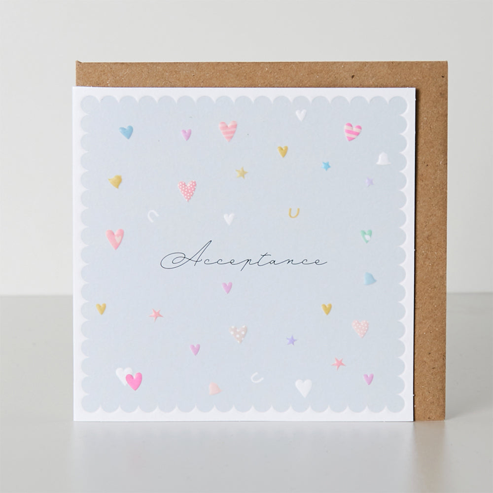 Wedding Acceptance Card