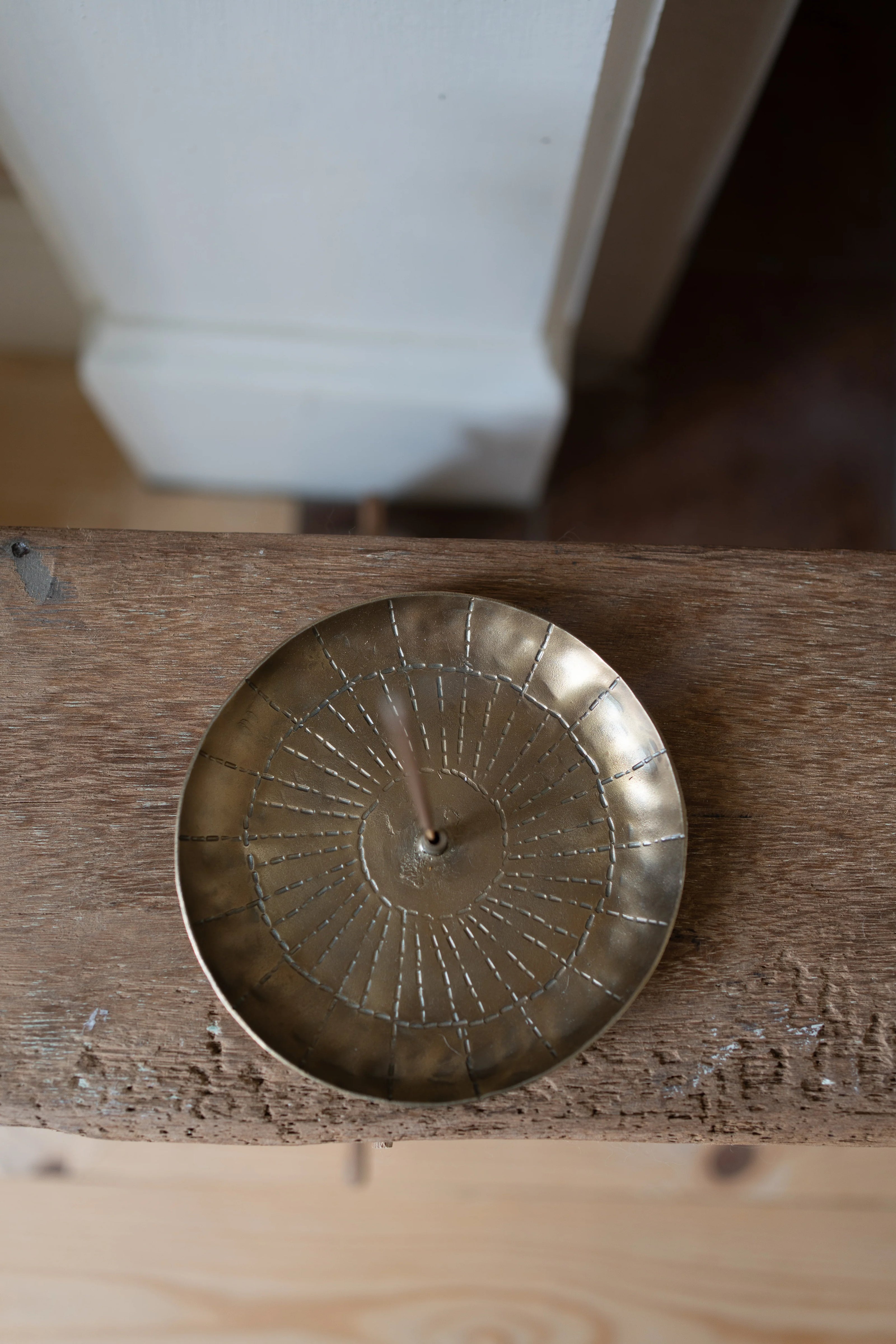 Forged Incense Burner with Incense Sticks