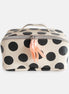 Mono Scattered Dot Large Diagonal Washbag