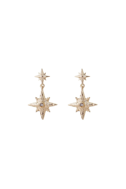Nightfall Earrings Gold