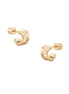 Ripple Earrings Gold