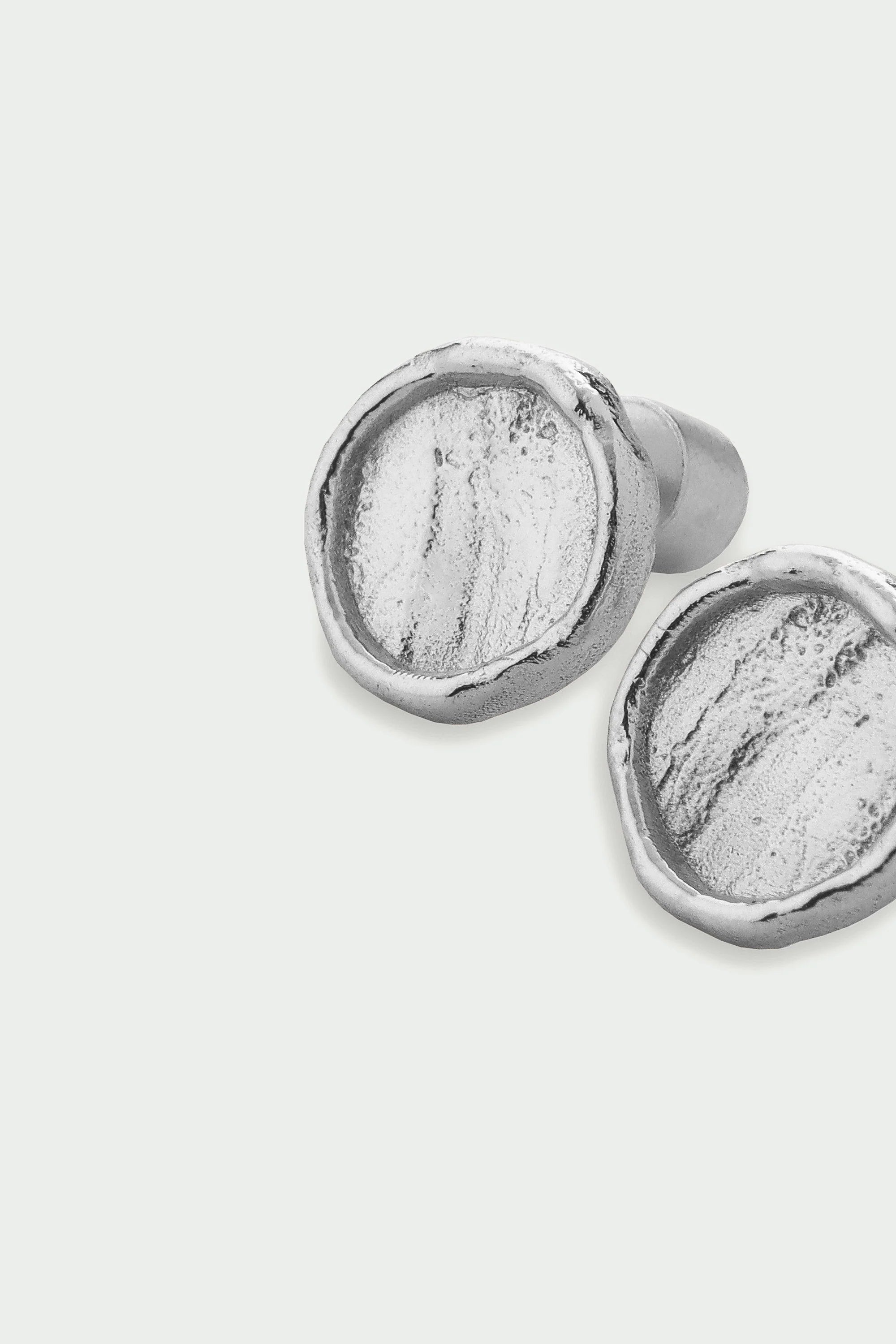 Arc Earrings - Silver