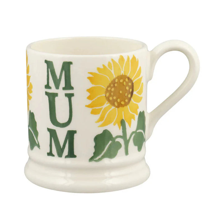 Flowers Sunflower Mum 1/2 Pint Mug