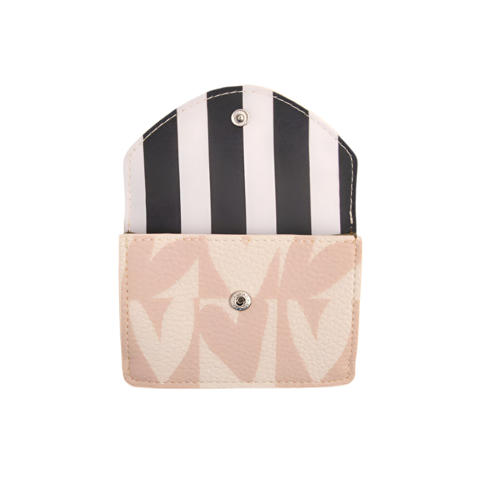 Pink Checkmate Hearts Coin Purse
