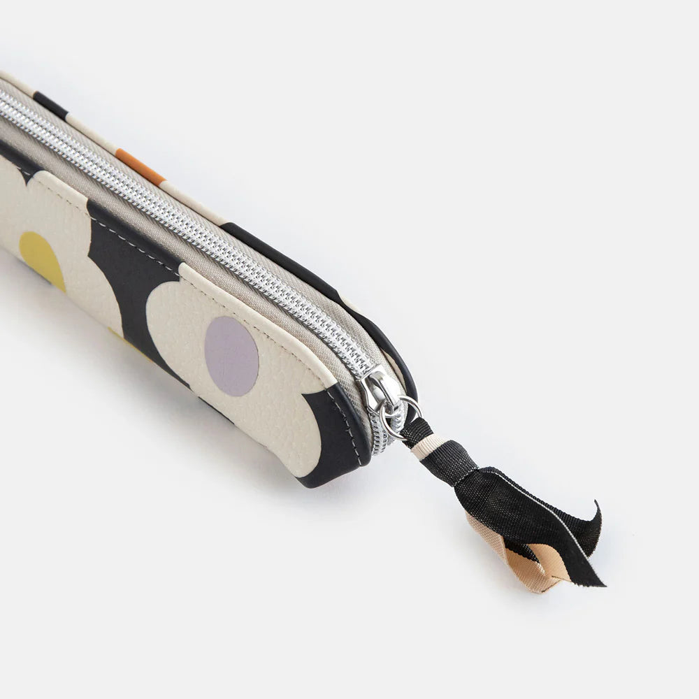 Multi Flower Charcoal Pencil Case