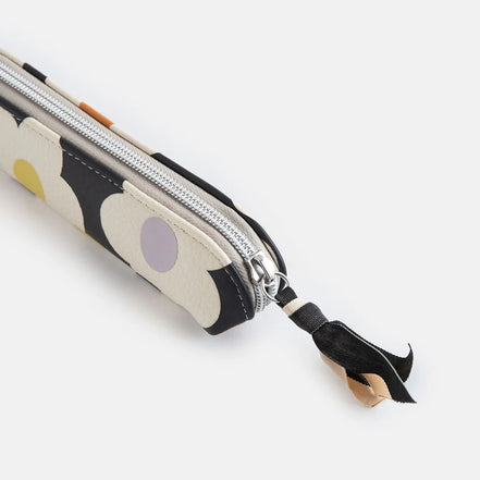 Multi Flower Charcoal Pencil Case