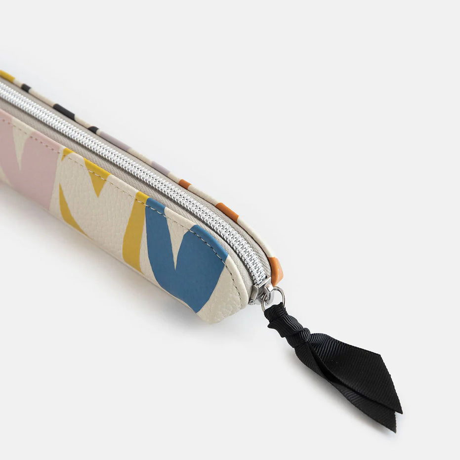 Multi Checkmate Hearts Pencil Case