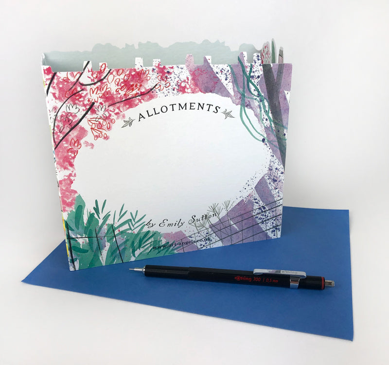 Blackbird 3D allotment Art Card