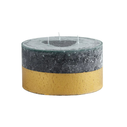 Christmas Gold Half Dipped Multiwick Winter Thyme Candle