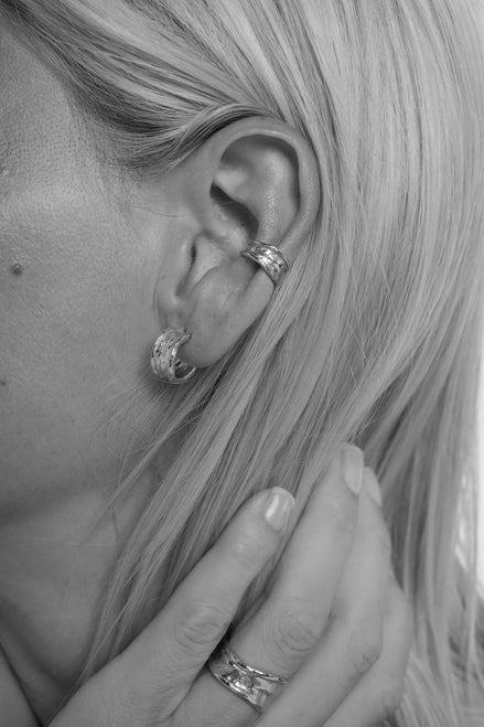 Driftline Earrings - Silver
