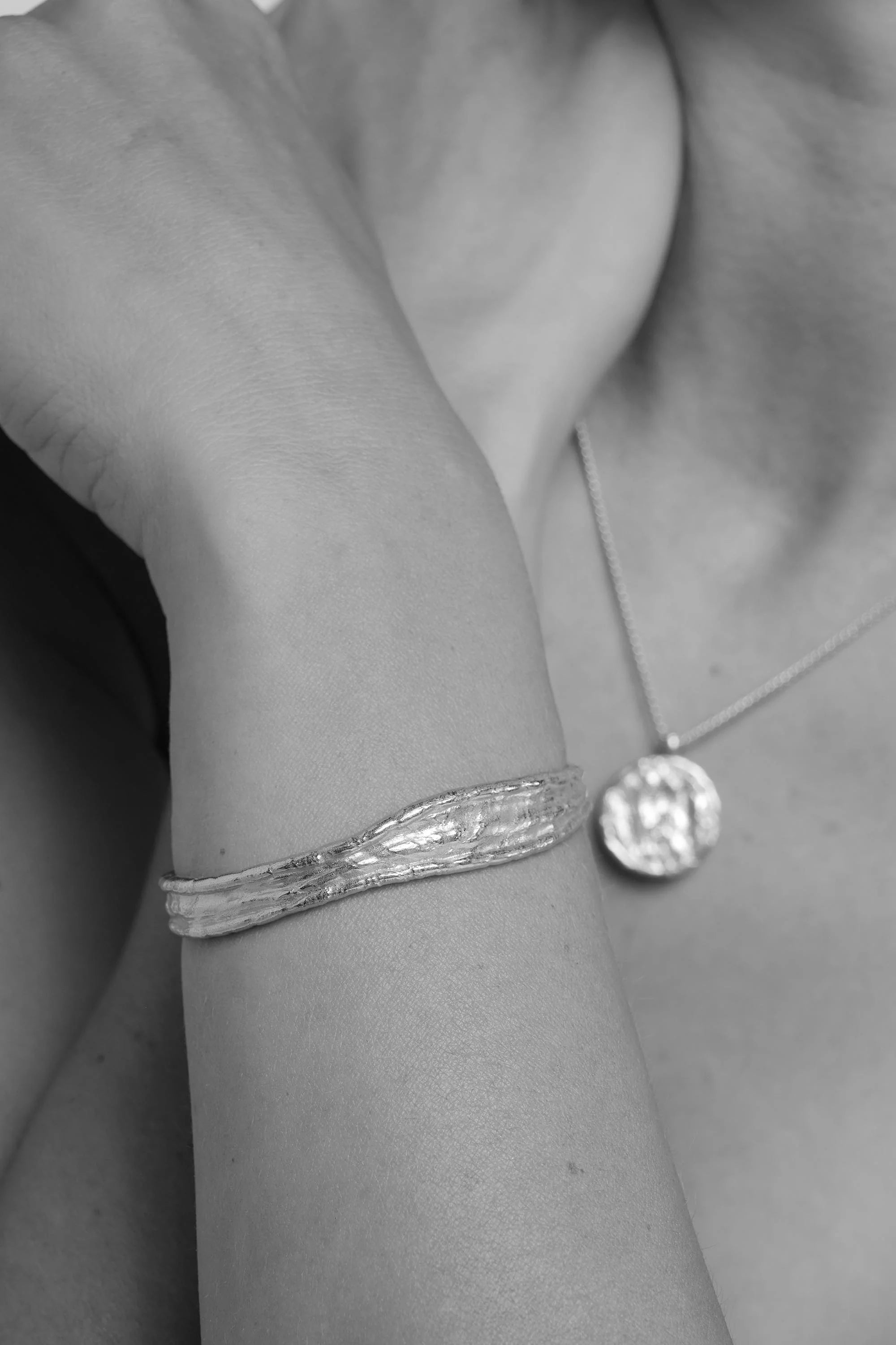 Driftline Bangle - Silver