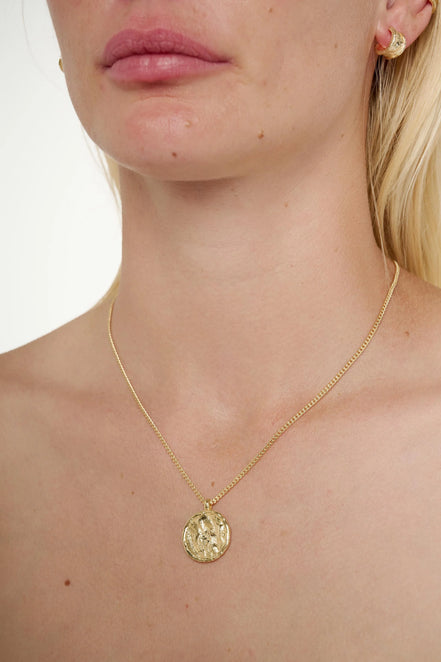 Arc Necklace - Gold
