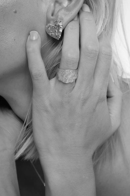 Medium Revere Ring- Silver