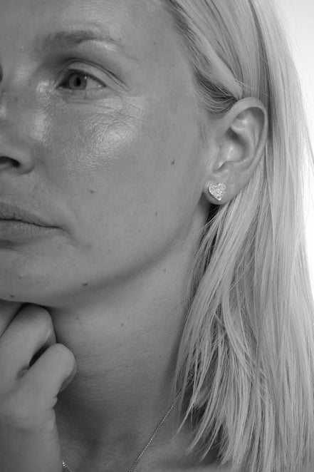 Small Revere Earring - Silver