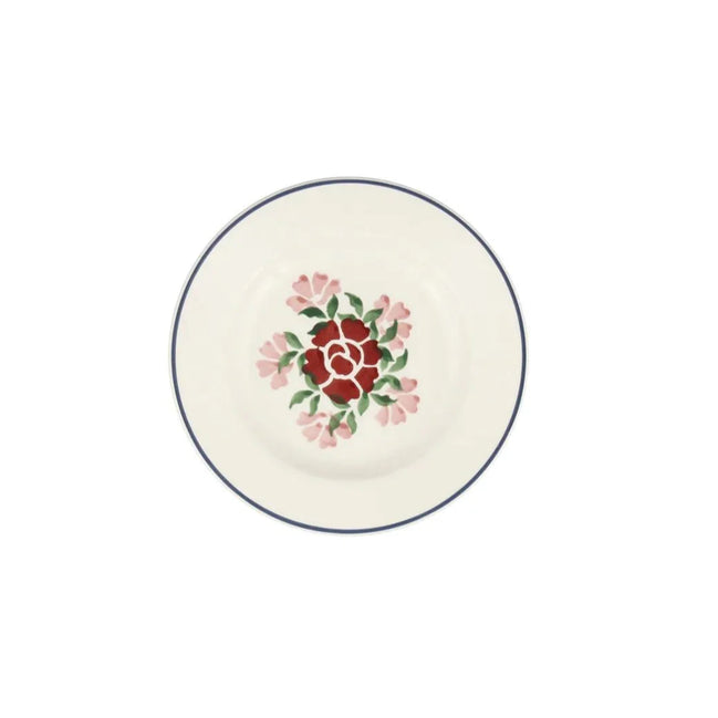 Flowers Antique Roses 6 1/2 Inch Plate